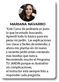 TESTIMONIO MARIANA JARDINERIA BASICA